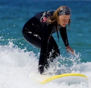 Nothing beats the first time standing on a wave